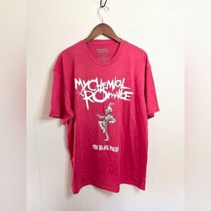 My Chemical Romance red crewneck t shirt graphic mens XL
